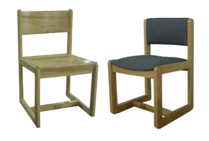 Nick Side Chair w\/Wood or Upholstered Seat & Back